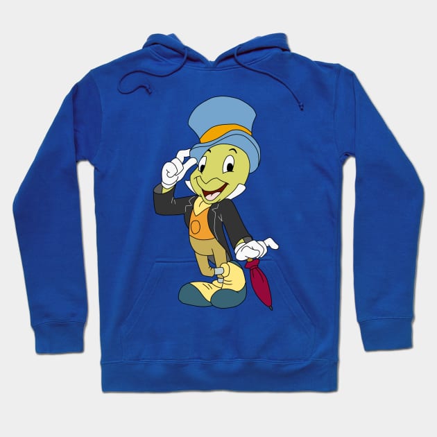 Jiminy Cricket Hoodie by Megan Olivia